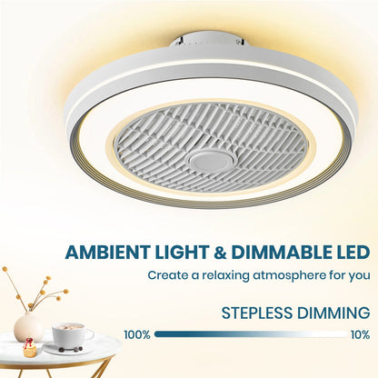 Bladeless Ceiling Fans with Lights